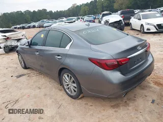 2021 Infiniti Q50 3.0t LUXE with VIN JN1EV7BP9MM700224, listed as a IAAI auction lot 40405893 with 62,531 mi miles. Bid and sale history available at carsss.com. Image 3.
