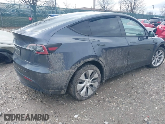 2023 Tesla Model Y Long Range with VIN 7SAYGDEE6PF824173, listed as a IAAI auction lot 41728613 with Not Provided miles and . Bid and sale history available at DreamBid. Image 4.