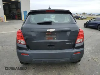 2015 Chevrolet Trax LS with VIN KL7CJKSB7FB207404, listed as a Copart auction lot 49550845 with 0 mi miles and Salvage Title. Bid and sale history available at carsss.com. Image 6.