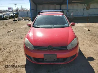 2012 Volkswagen Golf with VIN WVWDB7AJ6CW210177, listed as a Copart auction lot 45854635 with 166,161 mi miles and Salvage title. Bid and sale history available at DreamBid. Image 5.