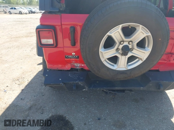 2018 Jeep Wrangler Unlimited Sport S с VIN 1C4HJXDG0JW132321, выставлен на аукционе IAAI как лот 42038361 с пробегом 158 673 миль миль и . История ставок и продаж доступна на DreamBid. Изображение 20.