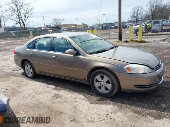 2007 Chevrolet Impala LT with VIN 2G1WT58KX79162893, listed as a IAAI auction lot 41821515 with Not Provided miles and . Bid and sale history available at DreamBid. Image 14.