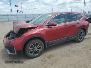 2022 Honda CR-V EX-L with VIN 7FARW2H87NE014955, listed as a Copart auction lot 60670765 with 63,550 mi miles and Salvage title. Bid and sale history available at DreamBid. Image 1.