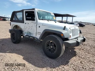 2012 Jeep Wrangler Sport с VIN 1C4AJWAG0CL219303, выставлен на аукционе Copart как лот 55102115 с пробегом 104 003 миль миль и Списание • Salvage title. История ставок и продаж доступна на DreamBid. Изображение 4.