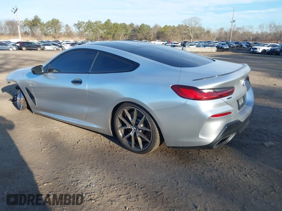 2019 BMW 8 Series M850i xDrive with VIN WBABC4C54KBU95810, listed as a IAAI auction lot 41742023 with 66,901 mi miles and . Bid and sale history available at DreamBid. Image 14.