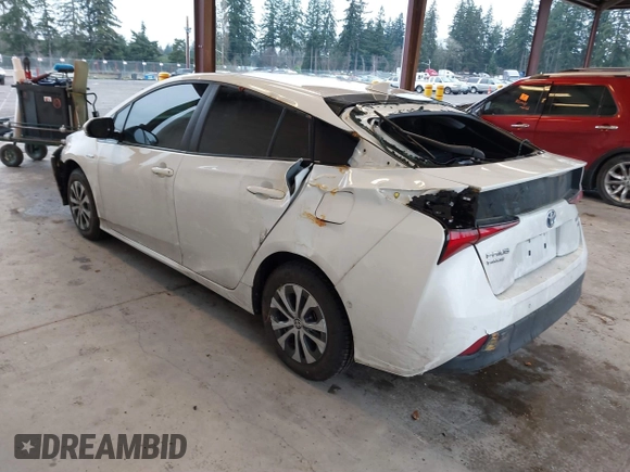 2019 Toyota Prius LE with VIN JTDL9RFU1K3009518, listed as a IAAI auction lot 41262569 with 59,828 mi miles and . Bid and sale history available at DreamBid. Image 3.