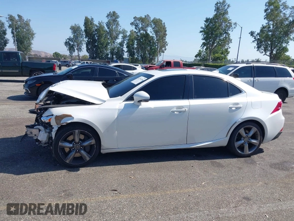 2015 Lexus IS 350 with VIN JTHBE1D21F5014656, listed as a IAAI auction lot 42554384 with 125,886 mi miles and . Bid and sale history available at DreamBid. Image 13.