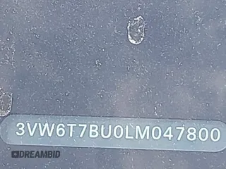 2020 Volkswagen Jetta GLI S z VIN 3VW6T7BU0LM047800, wystawiony jako IAAI lot #42263748 z przebiegiem 58 903 mil mil oraz . Historia ofert i sprzedaży dostępna na DreamBid. Obrazek 17.