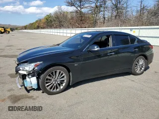 2019 Infiniti Q50 Luxe с VIN JN1EV7ARXKM592342, выставлен на аукционе Copart как лот 50310845 с пробегом 99 003 миль миль и Списание • Salvage title. История ставок и продаж доступна на DreamBid. Изображение 1.