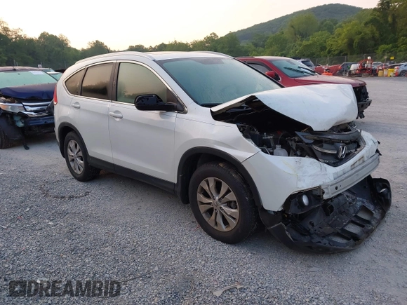 2013 Honda CR-V EX-L with VIN 5J6RM4H78DL032519, listed as a IAAI auction lot 42458397 with 67,141 mi miles and . Bid and sale history available at DreamBid. Image 1.