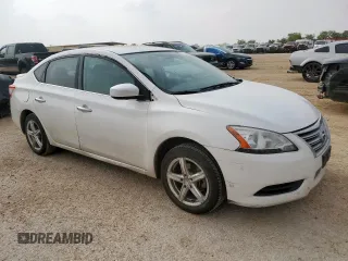 2014 Nissan Sentra SV with VIN 3N1AB7AP9EL637503, listed as a Copart auction lot 57509545 with 137,003 mi miles and Clean title. Bid and sale history available at DreamBid. Image 4.