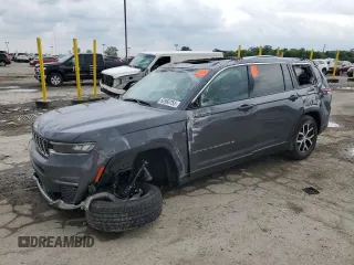 2023 Jeep Grand Cherokee Limited с VIN 1C4RJKBG0P8898802, выставлен на аукционе Copart как лот 60960755 с пробегом 23 053 миль миль и Списание • Salvage title. История ставок и продаж доступна на DreamBid. Изображение 1.