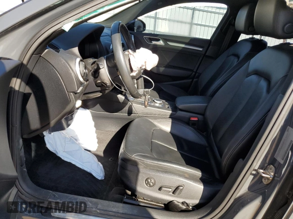 2018 Audi A3 Sedan Premium with VIN WAUB8GFFXJ1076839, listed as a Copart auction lot 43738434 with 61,482 mi miles. Bid and sale history available at carsss.com. Image 7.
