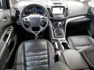 2016 Ford C-Max Energi SEL with VIN 1FADP5CU0GL120176, listed as a Copart auction lot 44959744 with 76,019 mi miles. Bid and sale history available at carsss.com. Image 8.