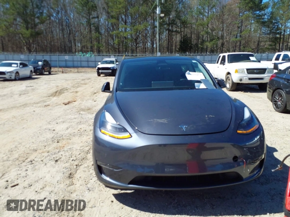 2022 Tesla Model Y Performance with VIN 7SAYGDEF9NF544205, listed as a IAAI auction lot 41825453 with 33,039 mi miles and . Bid and sale history available at DreamBid. Image 12.