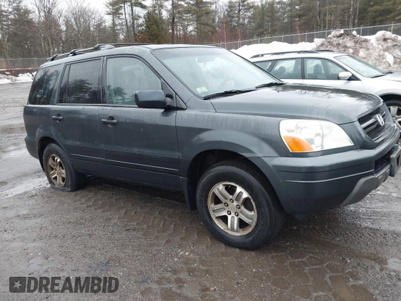 2003 Honda Pilot EX with VIN 2HKYF184X3H561179, listed as a IAAI auction lot 41709312 with 302,368 mi miles. Bid and sale history available at carsss.com. Image 1.