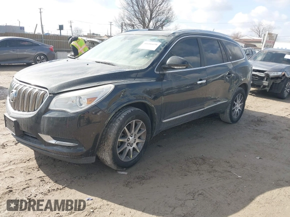 2014 Buick Enclave Leather with VIN 5GAKRBKD6EJ172482, listed as a IAAI auction lot 41686698 with 73,034 mi miles and . Bid and sale history available at DreamBid. Image 18.