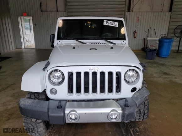 2018 Jeep Wrangler JK Unlimited Sahara with VIN 1C4BJWEG0JL936408, listed as a Copart auction lot 45613623 with 80,636 mi miles. Bid and sale history available at carsss.com. Image 5.