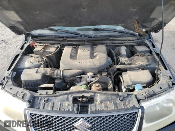 2007 Suzuki Grand Vitara XSport with VIN JS3TD944974201645, listed as a Copart auction lot 52810205 with 254,761 mi miles and Salvage title. Bid and sale history available at DreamBid. Image 12.