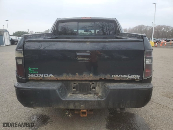 2008 Honda Ridgeline RTL with VIN 2HJYK16578H516624, listed as a Copart auction lot 53366685 with 280,114 mi miles and Clean Title. Bid and sale history available at carsss.com. Image 6.