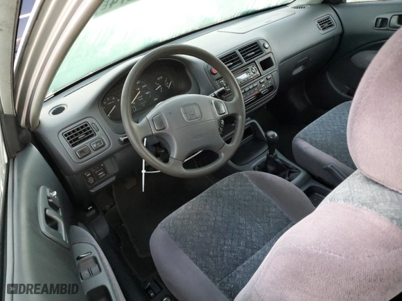 1998 Honda Civic EX with VIN 1HGEJ8148WL016927, listed as a Copart auction lot 74152574 with 130,667 mi miles and Salvage Title. Bid and sale history available at carsss.com. Image 8.
