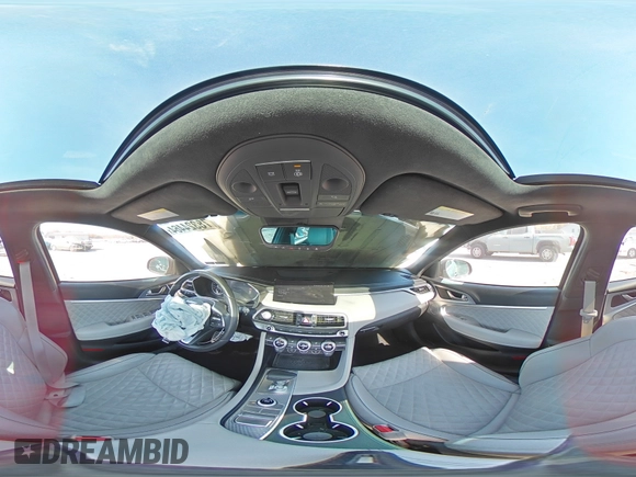 2022 Genesis G70 3.3T with VIN KMTG54TE4NU096876, listed as a Copart auction lot 78324464 with 32,349 mi miles and Salvage Title. Bid and sale history available at DreamBid. Image 12.