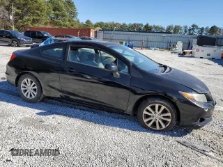 2012 Honda Civic Cpe EX-L with VIN 2HGFG3B10CH552841, listed as a Copart auction lot 48005335 with 190,780 mi miles and Clean Title. Bid and sale history available at carsss.com. Image 4.