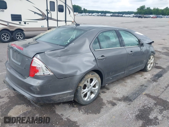 2012 Ford Fusion SE with VIN 3FAHP0HA8CR392716, listed as a IAAI auction lot 42371371 with 160,513 mi miles and . Bid and sale history available at DreamBid. Image 4.