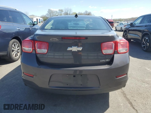 2013 Chevrolet Malibu LS with VIN 1G11B5SA3DF146177, listed as a Copart auction lot 52192065 with 144,117 mi miles and Salvage Title. Bid and sale history available at DreamBid. Image 6.