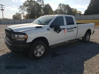 2024 Ram 3500 Tradesman with VIN 3C63R3GJ4RG242521, listed as a Copart auction lot 74438254 with 0 mi miles and Salvage Title. Bid and sale history available at carsss.com. Image 1.