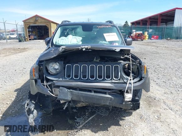 2017 Jeep Renegade Latitude with VIN ZACCJBBB3HPF61108, listed as a IAAI auction lot 39055699 with 181,598 mi miles and . Bid and sale history available at DreamBid. Image 12.