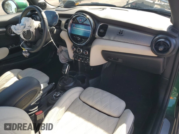 2024 MINI Convertible Cooper S with VIN WMW43DL09R3R68134, listed as a Copart auction lot 56336425 with 18,143 mi miles and Salvage title. Bid and sale history available at DreamBid. Image 8.