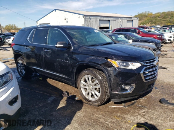 2020 Chevrolet Traverse High Country with VIN 1GNEVNKW6LJ236017, listed as a Copart auction lot 75642904 with 63,395 mi miles and Salvage Title. Bid and sale history available at carsss.com. Image 4.