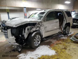 2017 Cadillac Escalade Platinum with VIN 1GYS4DKJ7HR387478, listed as a Copart auction lot 88037515 with 0 mi miles and Salvage Title. Bid and sale history available at carsss.com. Image 1.