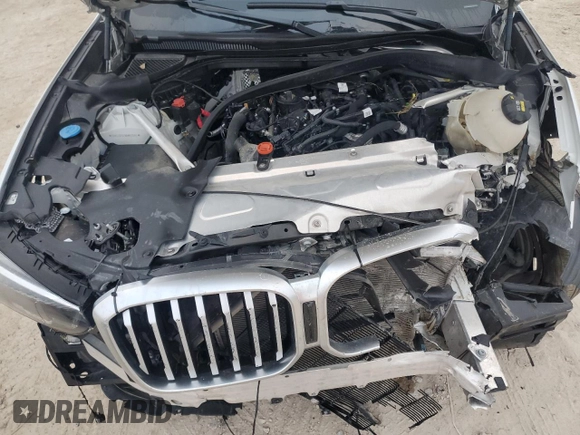 2022 BMW X3 xDrive30i with VIN 5UX53DP07N9M13593, listed as a Copart auction lot 44557635 with Not Provided miles and Salvage Title. Bid and sale history available at DreamBid. Image 12.