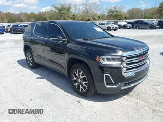 2021 GMC Acadia SLE with VIN 1GKKNKLS2MZ186326, listed as a IAAI auction lot 41875597 with 39,027 mi miles and . Bid and sale history available at DreamBid. Image 1.