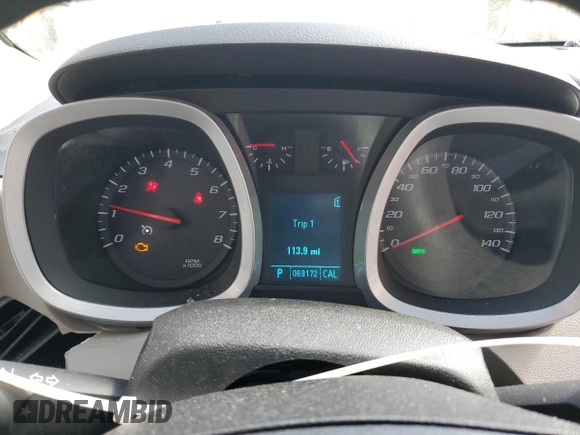 2010 Chevrolet Equinox 1LT with VIN 2CNALDEW7A6262294, listed as a Copart auction lot 51782955 with 69,172 mi miles and Salvage Title. Bid and sale history available at DreamBid. Image 9.