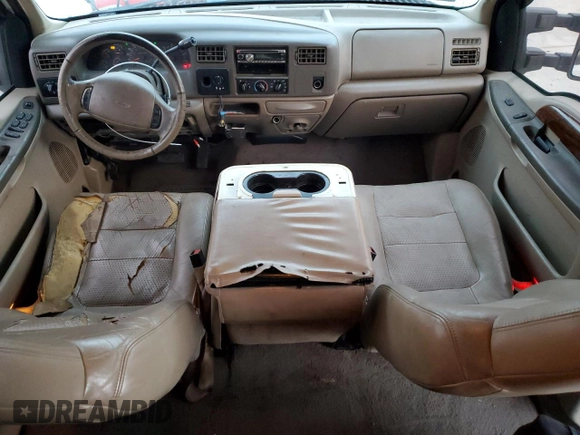 2001 Ford Super Duty F-250 XL with VIN 1FTNW21S81EB16308, listed as a Copart auction lot 85760504 with 291,738 mi miles and Salvage Title. Bid and sale history available at carsss.com. Image 8.