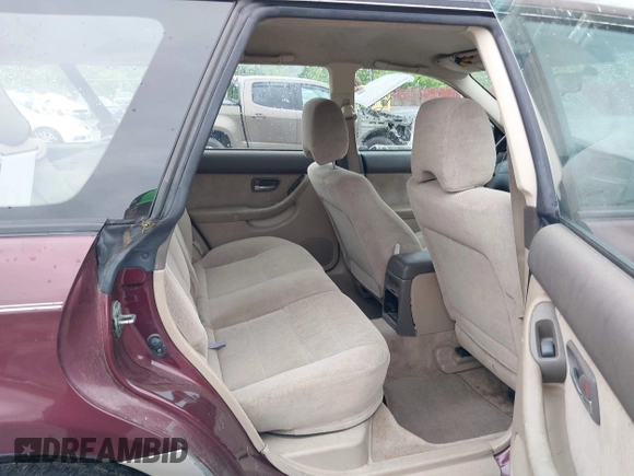 2000 Subaru Legacy Outback with VIN 4S3BH6750Y6601505, listed as a IAAI auction lot 42363612 with 164,918 mi miles and . Bid and sale history available at DreamBid. Image 8.