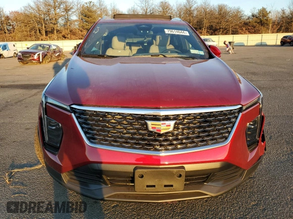 2024 Cadillac XT4 AWD Luxury with VIN 1GYFZBR45RF246726, listed as a Copart auction lot 79614644 with 1,236 mi miles and Salvage Title. Bid and sale history available at carsss.com. Image 5.