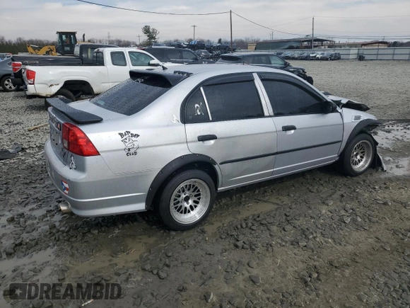 2004 Honda Civic VP with VIN 1HGES16394L008501, listed as a Copart auction lot 49694475 with Not Provided miles and Salvage Title. Bid and sale history available at DreamBid. Image 3.