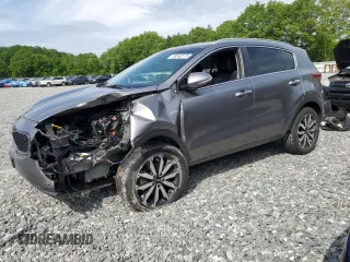 2019 Kia Sportage EX z VIN KNDPNCAC7K7558867, wystawiony jako Copart lot #58693575 z przebiegiem 24 916 mil mil oraz Szkoda całkowita • Salvage title. Historia ofert i sprzedaży dostępna na DreamBid. Obrazek 1.
