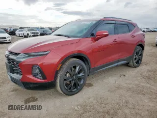 2020 Chevrolet Blazer RS with VIN 3GNKBERS8LS541337, listed as a Copart auction lot 62232975 with 35,919 mi miles and Salvage title. Bid and sale history available at DreamBid. Image 1.
