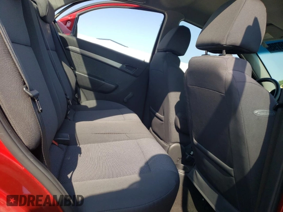 2010 Chevrolet Aveo 1LT with VIN KL1TD5DEXAB118316, listed as a Copart auction lot 58219795 with 63,305 mi miles and Salvage title. Bid and sale history available at DreamBid. Image 10.