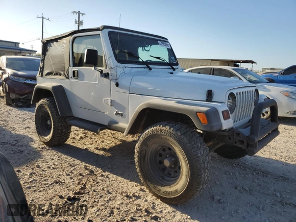 1997 Jeep Wrangler Sport with VIN 1J4FY19S8VP545093, listed as a Copart auction lot 47985865 with 124,208 mi miles and Salvage Title. Bid and sale history available at carsss.com. Image 4.
