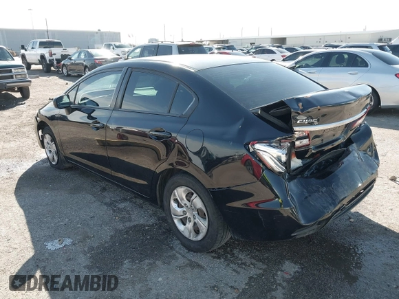 2014 Honda Civic LX z VIN 2HGFB2F55EH526499, wystawiony jako IAAI lot #41270385 z przebiegiem 209 034 mil mil oraz . Historia ofert i sprzedaży dostępna na DreamBid. Obrazek 3.