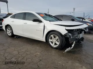 2022 Chevrolet Malibu LS with VIN 1G1ZB5ST6NF190177, listed as a Copart auction lot 82576444 with Not Provided miles and Salvage Title. Bid and sale history available at DreamBid. Image 4.