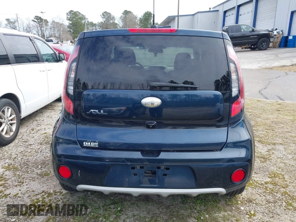 2019 Kia Soul + with VIN KNDJP3A55K7690687, listed as a IAAI auction lot 41715563 with 142,592 mi miles and . Bid and sale history available at DreamBid. Image 16.