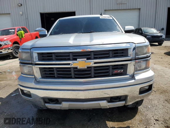 2015 Chevrolet Silverado 1500 LT with VIN 3GCUKREC9FG433906, listed as a Copart auction lot 52495785 with 99,268 mi miles and Salvage Title. Bid and sale history available at DreamBid. Image 5.