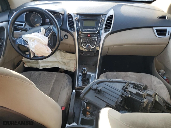2013 Hyundai Elantra GT with VIN KMHD35LE7DU085202, listed as a Copart auction lot 43261785 with 0 mi miles and Clean Title. Bid and sale history available at carsss.com. Image 8.